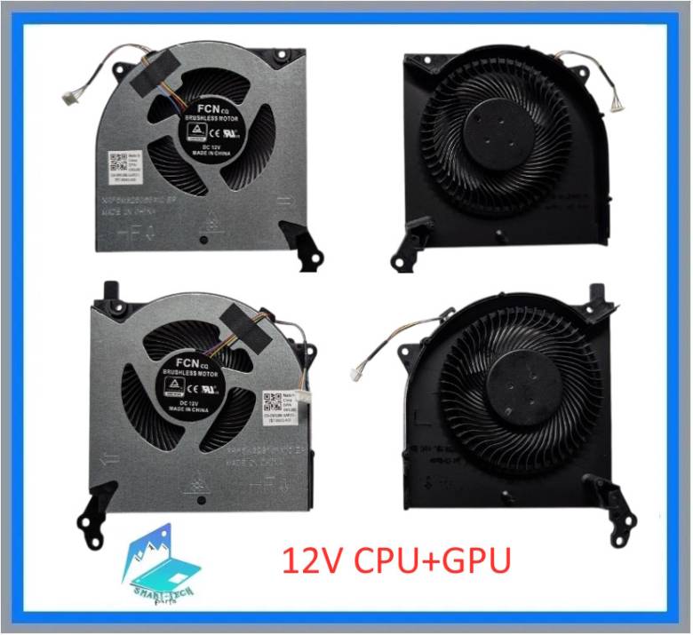 Оригинальный вентилятор (кулер) Lenovo Legion 5-15IMH05 (12V CPU+GPU) 5H40S20132 - фото фото фото 0