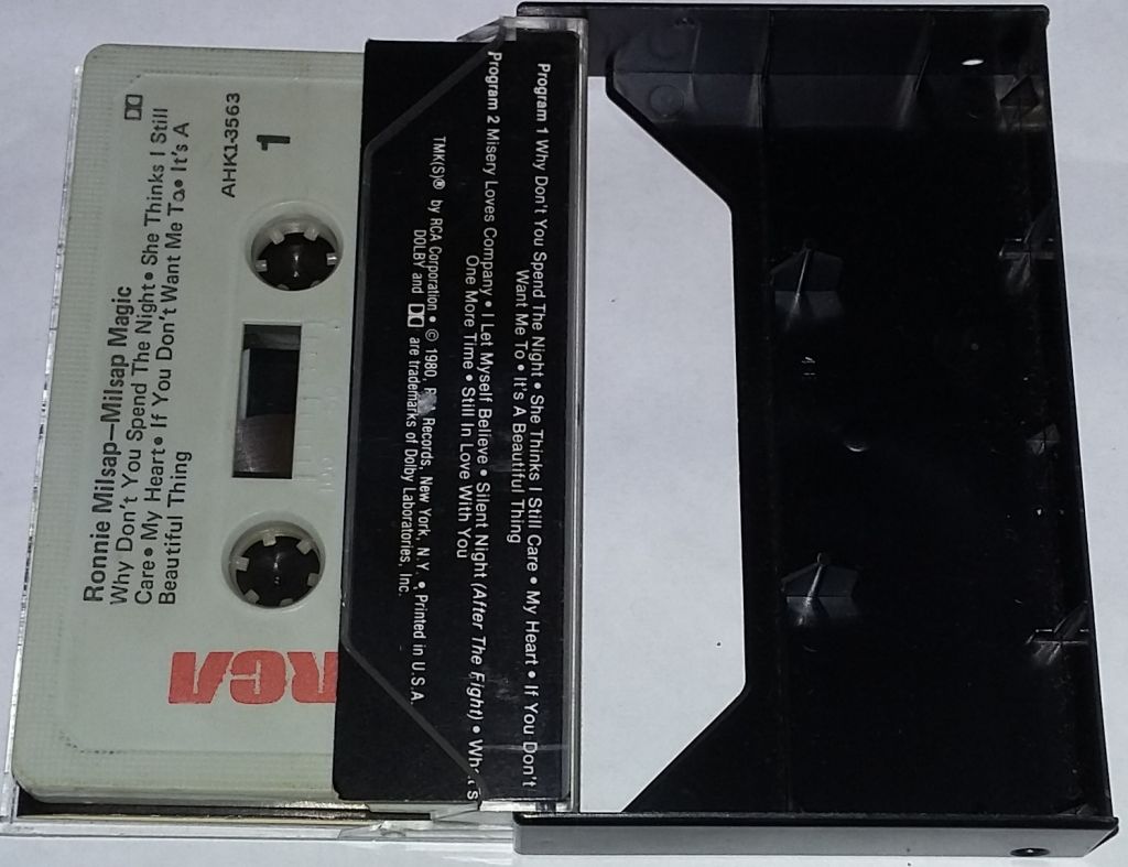 RONNIE MILSAP Milsap Magic.  Cassette US - фото фото фото 1