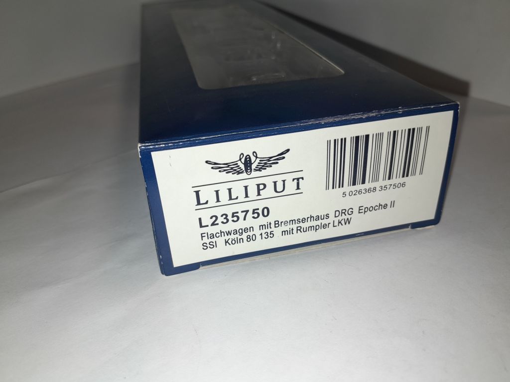 Вагон платформа з вантажівкою. Liliput L235750 - фото фото фото 10