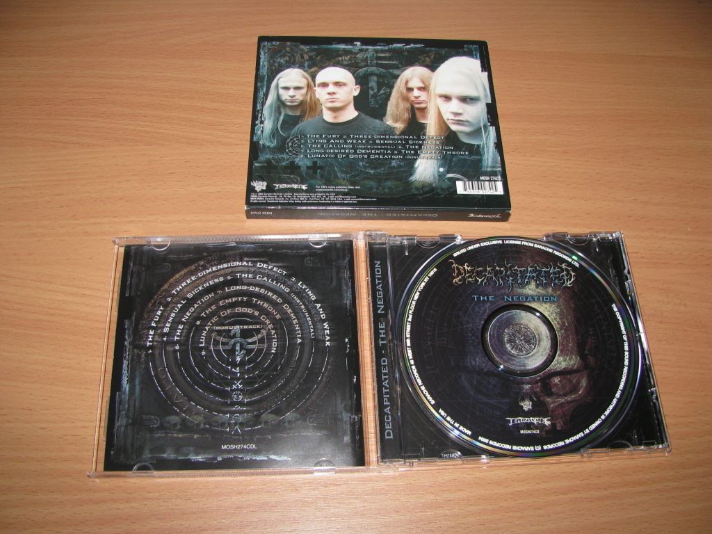 DECAPITATED - The Negation   (2004 Earache 1st press,SLIPCASE,USA) - фото фото фото 1