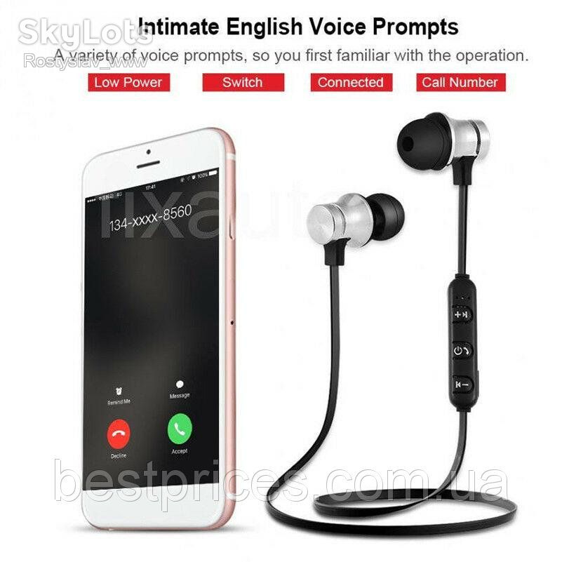Bluetooth наушники гарнитура BM2 черные - фото фото фото 8