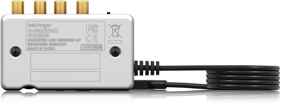 Лот № 15329 Аудіоінтерфейс Behringer U-Control UCA202 USB, 2 входи/2 виходи - фото фото фото 1