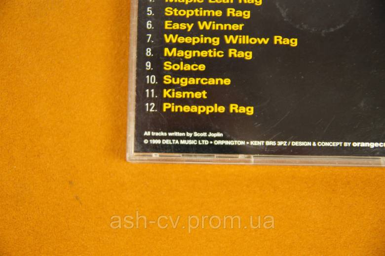 Музичний диск CD. Scott Joplin - фото фото фото 4