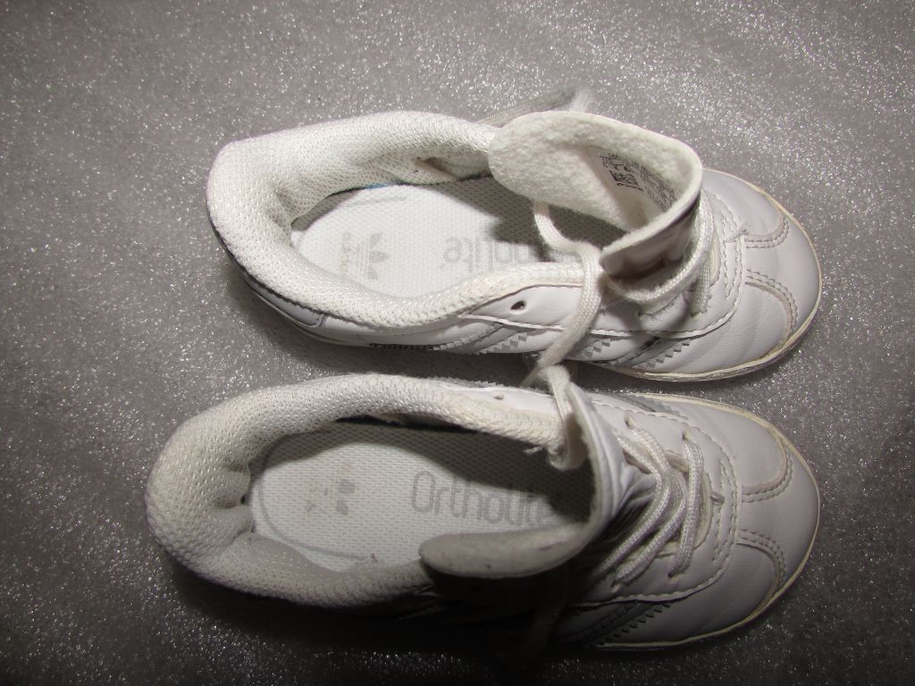 БЕЛЫЕ КРОССОВКИ ~ ADIDAS ~ GAZELLE ИНДОНЕЗИЯ р 23 / 14 см - фото фото фото 7