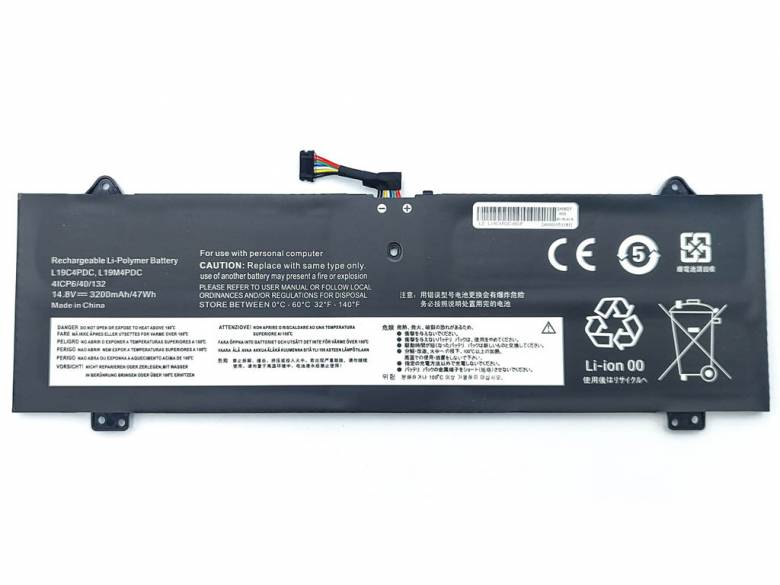 Батарея L19M4PDC  для Lenovo C750-14ITL 7-14ITL5 7-15ITL5 - фото фото фото 0
