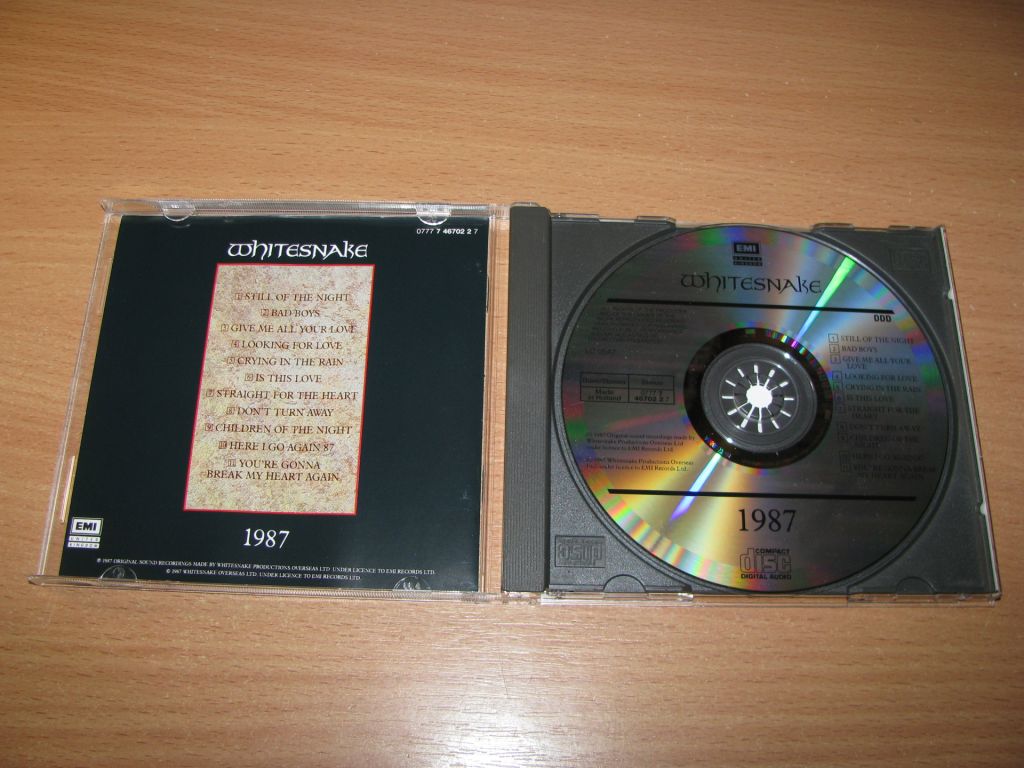 WHITESNAKE - Whitesnake  (1987 EMI GERMANY) - фото фото фото 1