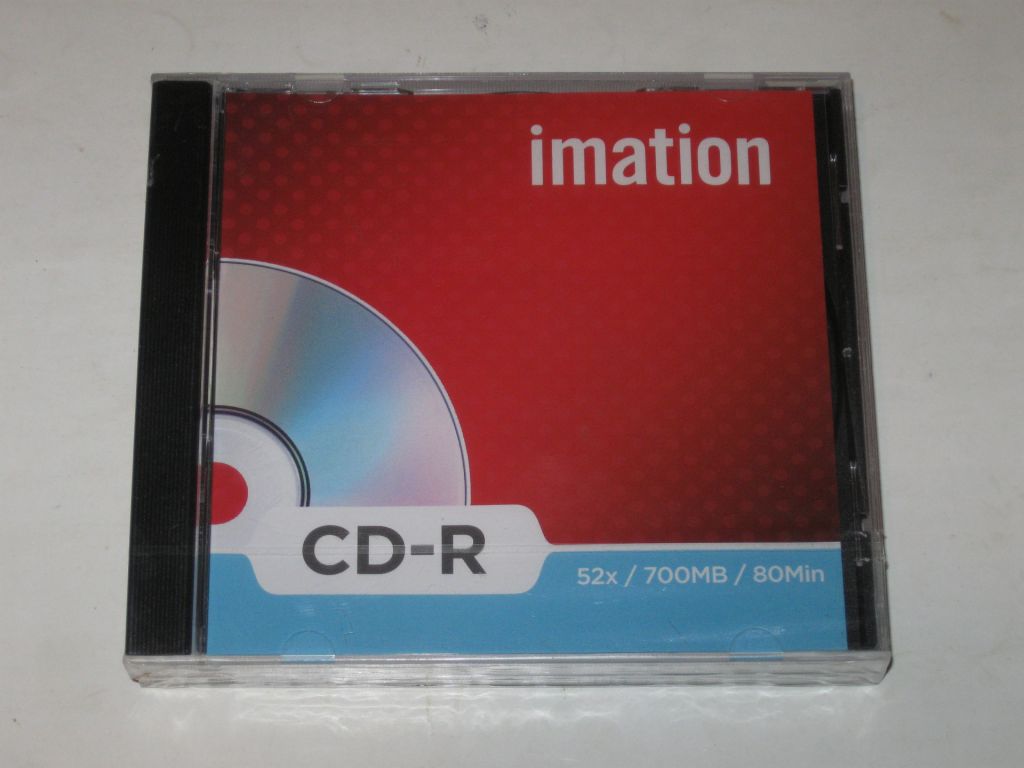 CD-R imation 52x / 700 mb / 80 min  (made in India) новый, заводская запечатка - фото фото фото 0