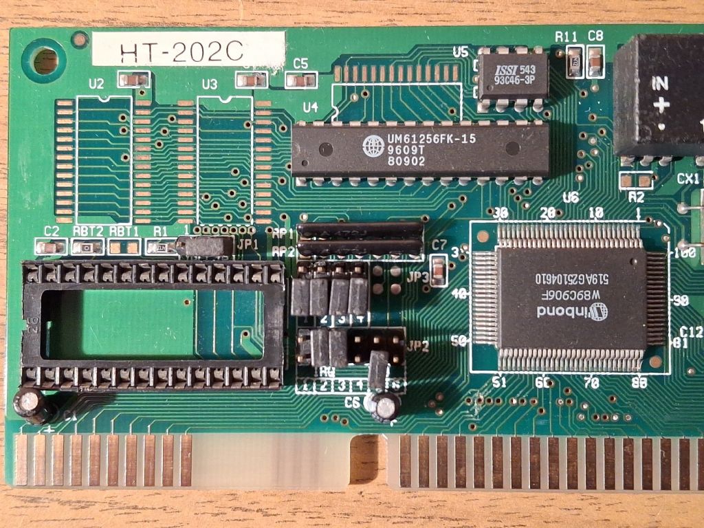 Сетевая карта ISA Ethernet card     (#03) - фото фото фото 1