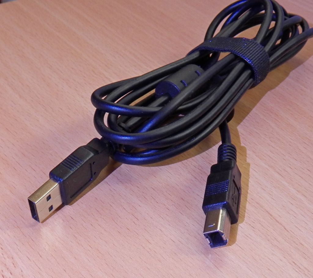 Кабель для принтера USB 2.0 AM/BM 2.2м якісний - фото фото фото 1