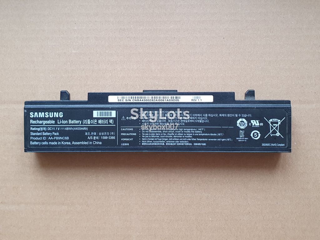Неисправен аккумулятор Samsung AA-PB9NC6B для ноутбука - фото фото фото 0