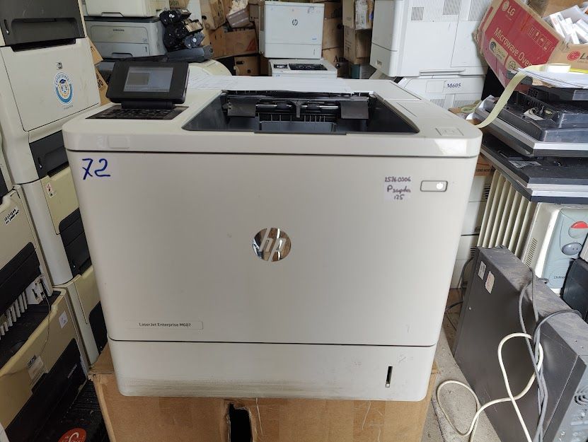 Лазерный принтер HP LaserJet Enterprise M607 с картриджем № 25260306 - фото фото фото 0