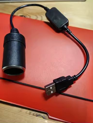 USB-адаптер, конвертер для гнезда прикуривателя 5В 2А в 12В - фото фото фото 1
