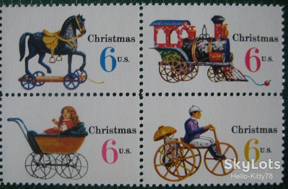 США 1970 Рождество Mi 1017-1020 MNH - фото фото фото 0