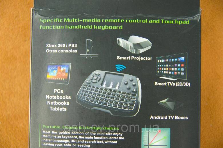 Клавіатура Bluetooth Wireless Keyboard and Touchpad (MG-A3) - фото фото фото 5