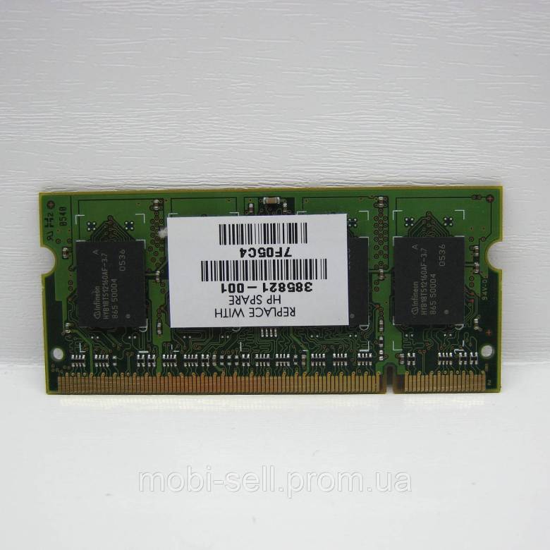 DDR2 Модуль памяти Infineon SODIMM 512MB 533MHz (HYS64T64020HDL-3.7-A) - фото фото фото 0