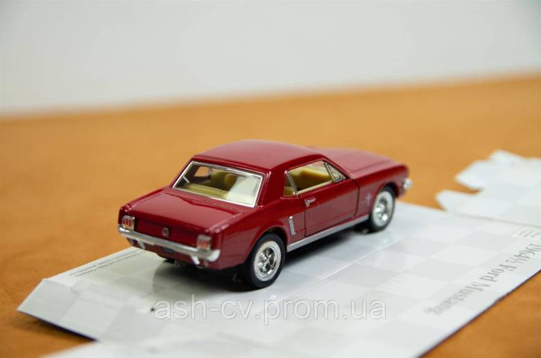 Модель авто, колекційна, Kinsmart Ford Mustang 1964 - фото фото фото 3