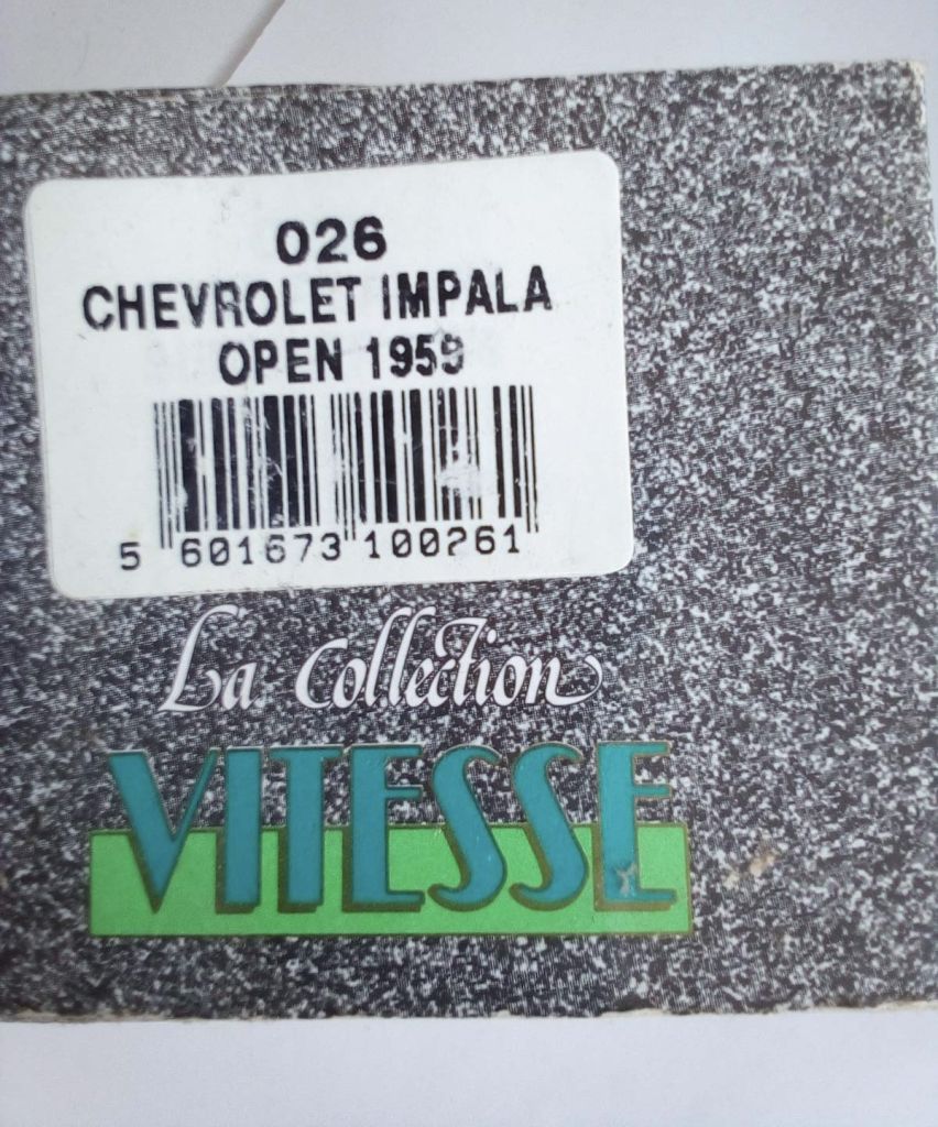 CHEVROLET Impala Open 1959 by Vitesse 1/43 - фото фото фото 1