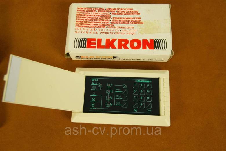 Пульт керування сигналізації ELKRON MP 03 - фото фото фото 2