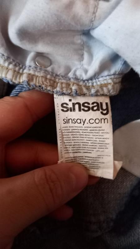 Джинсові шорти для дівчинки підлітка sinsay - фото фото фото 3