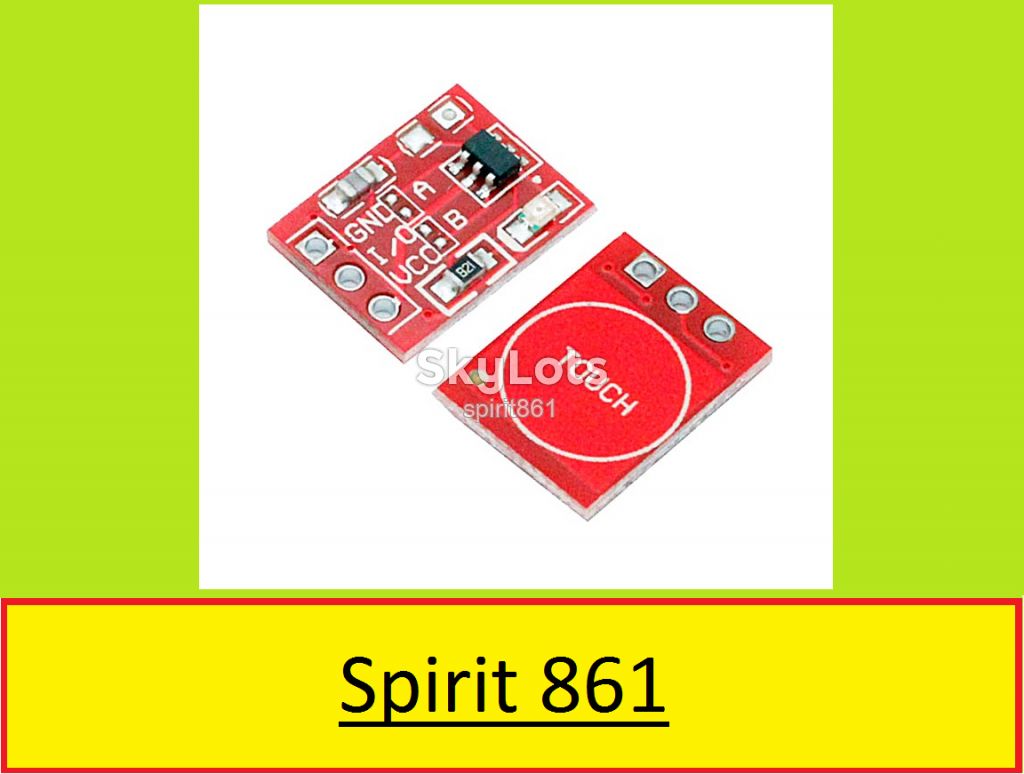 Модуль TTP223 TOUCH KEY сенсорный датчик для Arduino - фото фото фото 0