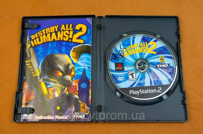 Диск для Playstation 2 (NTSC) - Destroy All Humans 2 - фото фото фото 3
