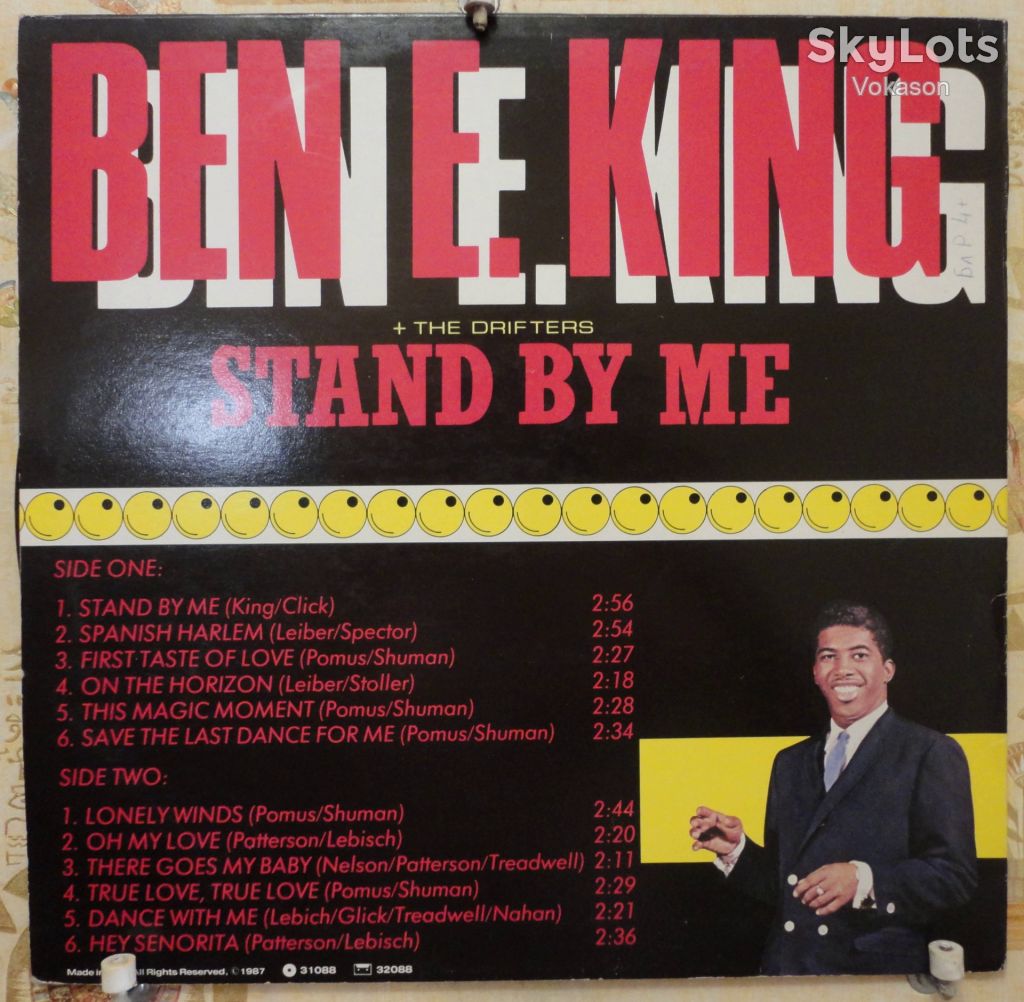 Ben E. King + The Drifters - Stand By Me  NM/EX+ - фото фото фото 1