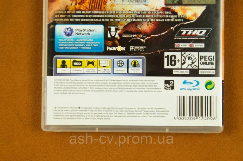 Диск Playstation 3 - Red Faction Guerrilla - фото фото фото 4