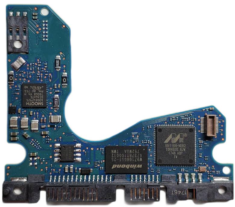 Плата HDD PCB 100809471 REV A Seagate ST500LM030 ST1000LM035 ST1000LM048 ST2000LM007 - фото фото фото 0
