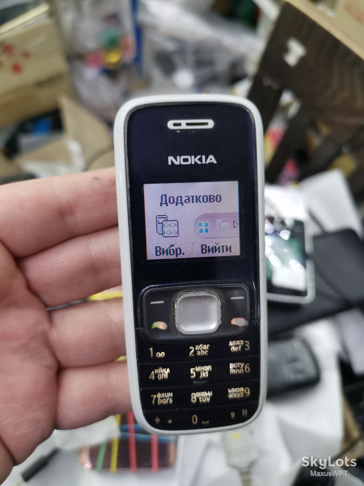 #shop Nokia 1209 blue beige - фото фото фото 0