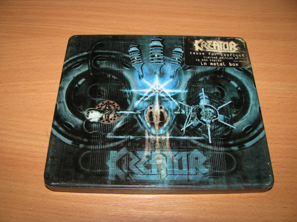 KREATOR - Cause For Conflict   (1995 GUN 1st press,METAL BOX) - фото фото фото 0