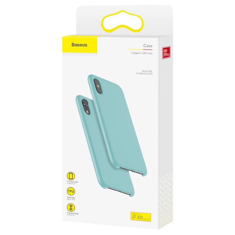Чехол Baseus для iPhone Xs Max Original LSR Tiffany (WIAPIPH65-ASL03) - фото фото фото 5