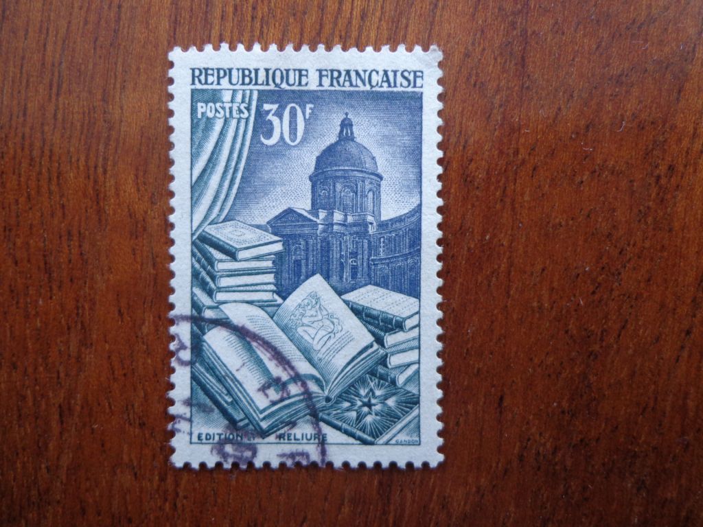 Франция, 1953, музейные книги, гаш. - фото фото фото 0