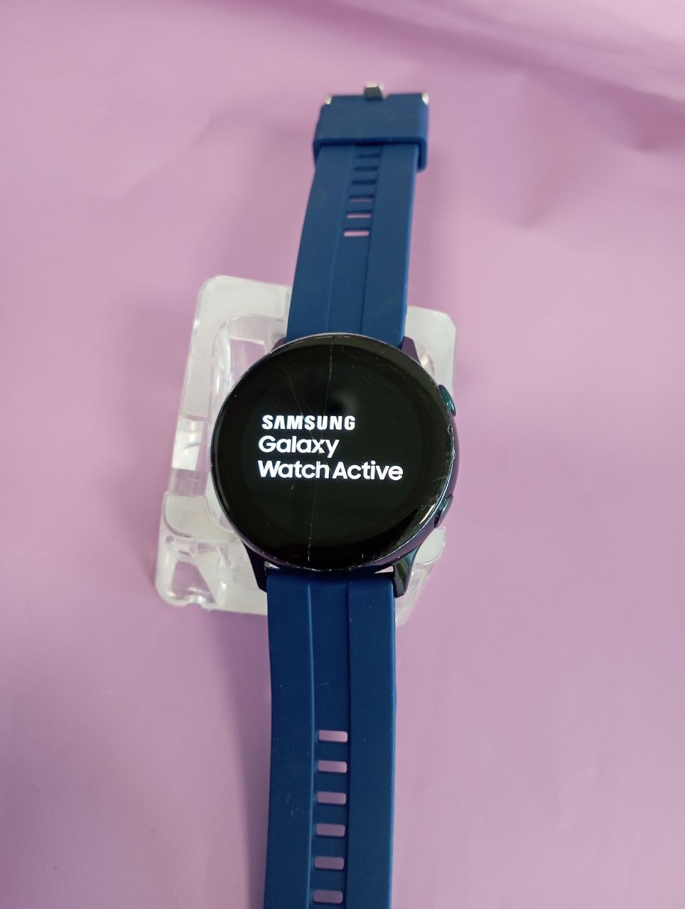 210 SAMSUNG GALAXY WATCH ACTIVE SM-R500 сині - фото фото фото 1