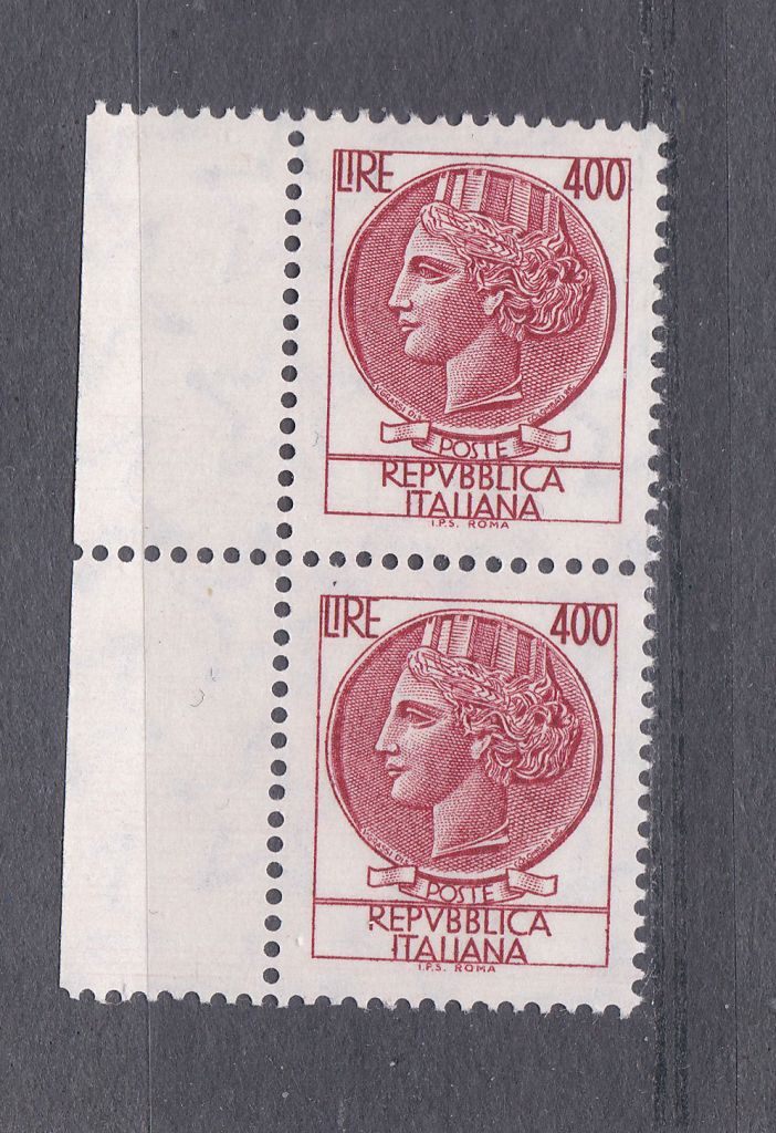 ZM  Италия  MNH - стандарт - пара - фото фото фото 0
