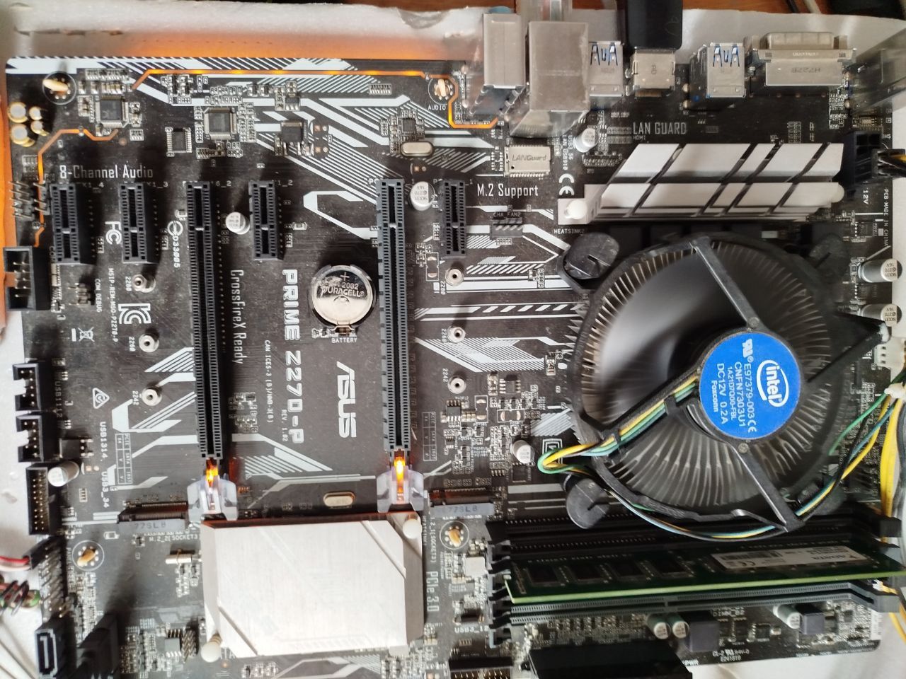 Asus Prime Z270 - Plus + Pentium G4560 + 8Gb ddr4 + Cooler - фото фото фото 2