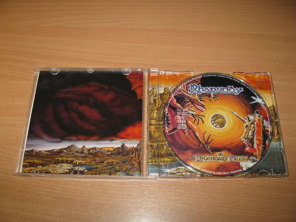 RHAPSODY - Legendary Tales  (1998 LMP Germany) - фото фото фото 1