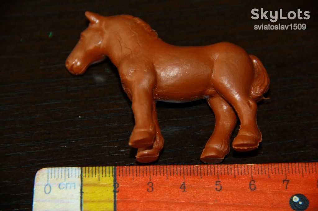 животные конь  SCHLEICH Classic ??  ФРГ МЯГКАЯ резина !! - фото фото фото 3