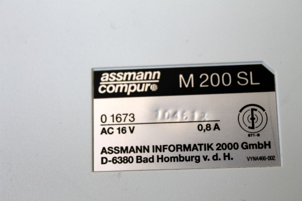 Assmann Compur  M-200SL - фото фото фото 7