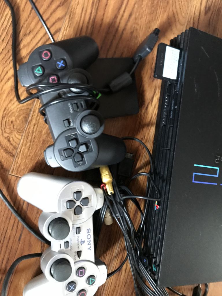 Sony playstation 2 два джойстика + 40 игр  (жд) - фото фото фото 1