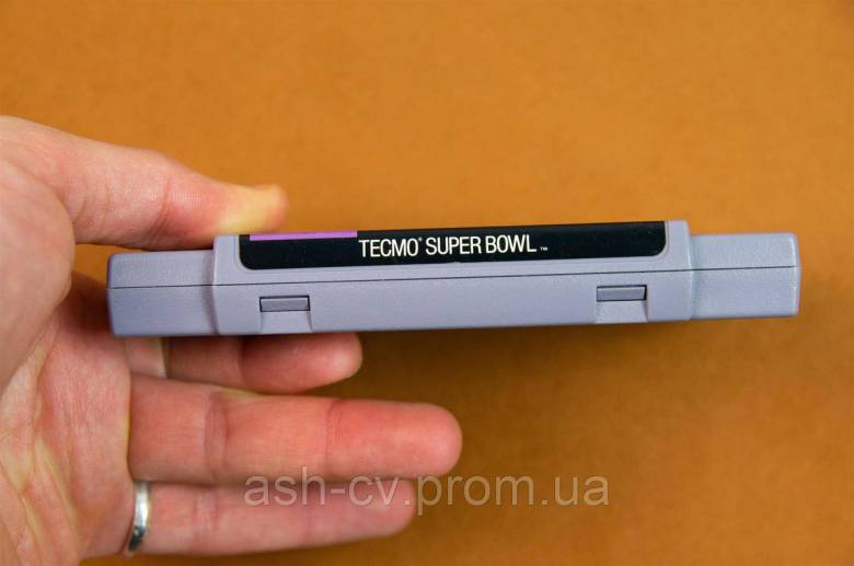 Картридж Super Nintendo SNES, гра Tecmo Super Bowl - фото фото фото 3