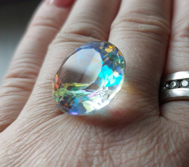 Радужный кварц 25.6 Ct - фото фото фото 5