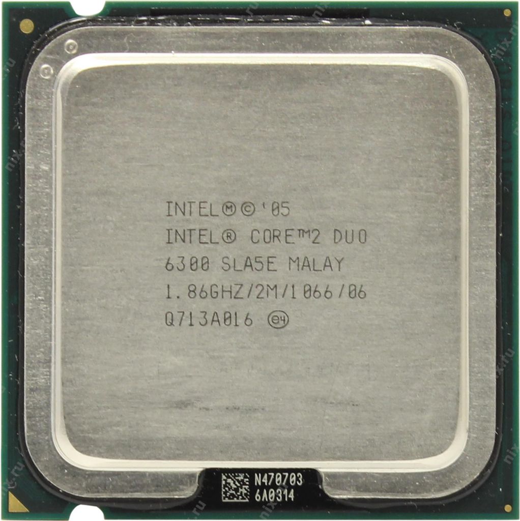 Intel Core 2 Duo E6300 1.86Ghz - фото фото фото 0