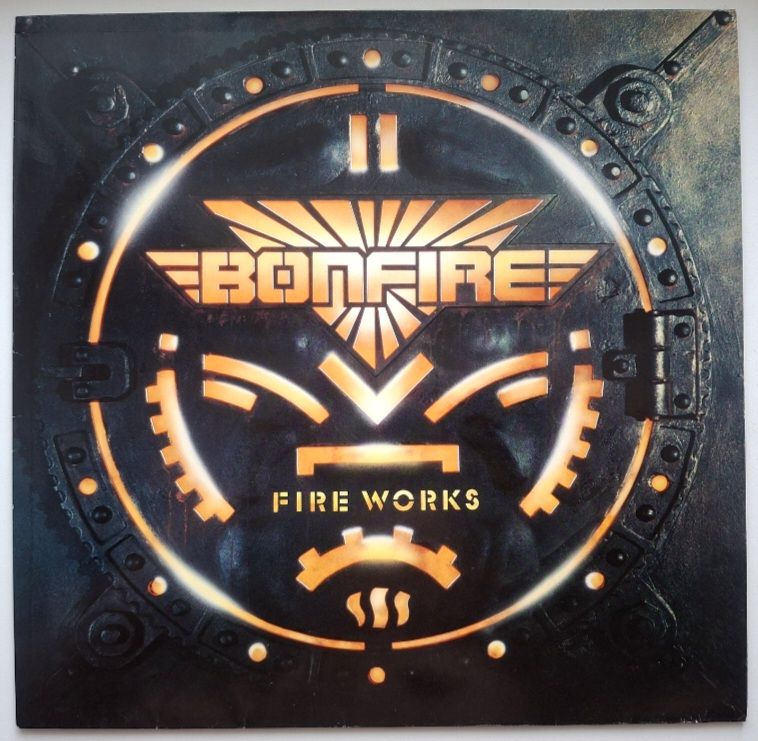 Bonfire - Fire Works - 1987.   (LP). 12. Vinyl. Пластинка. Germany. - фото фото фото 0