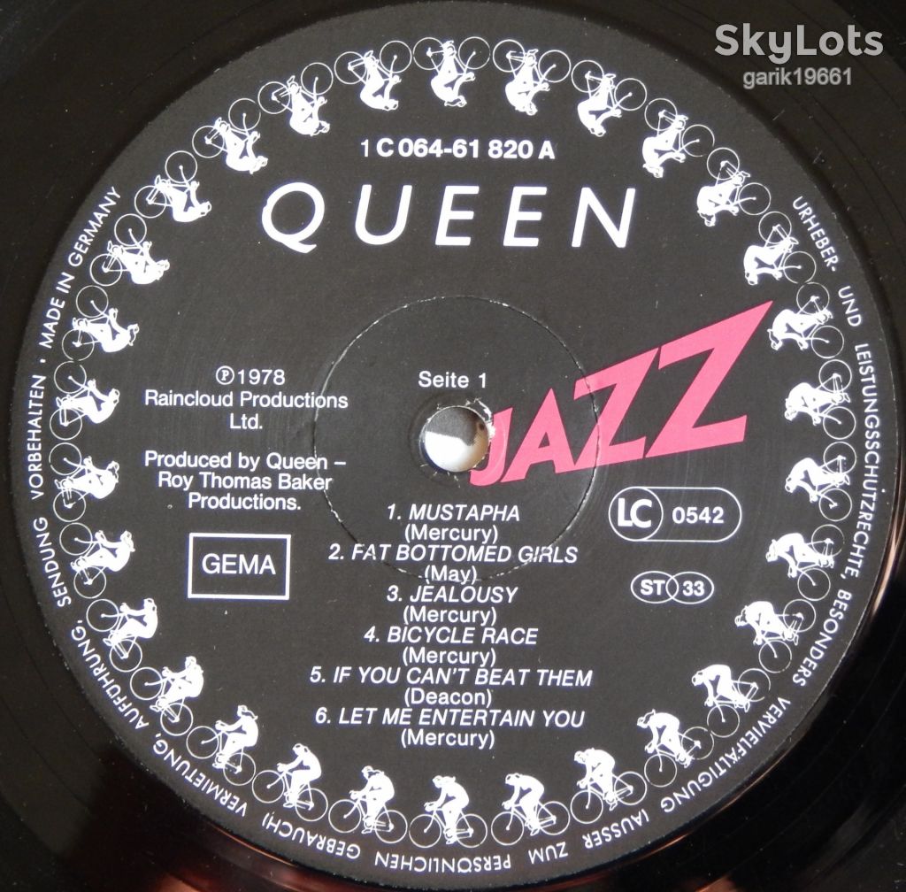 Queen – Jazz   (EMI – 1C 064-61 820, Germany) insert EX+/EX+ - фото фото фото 4