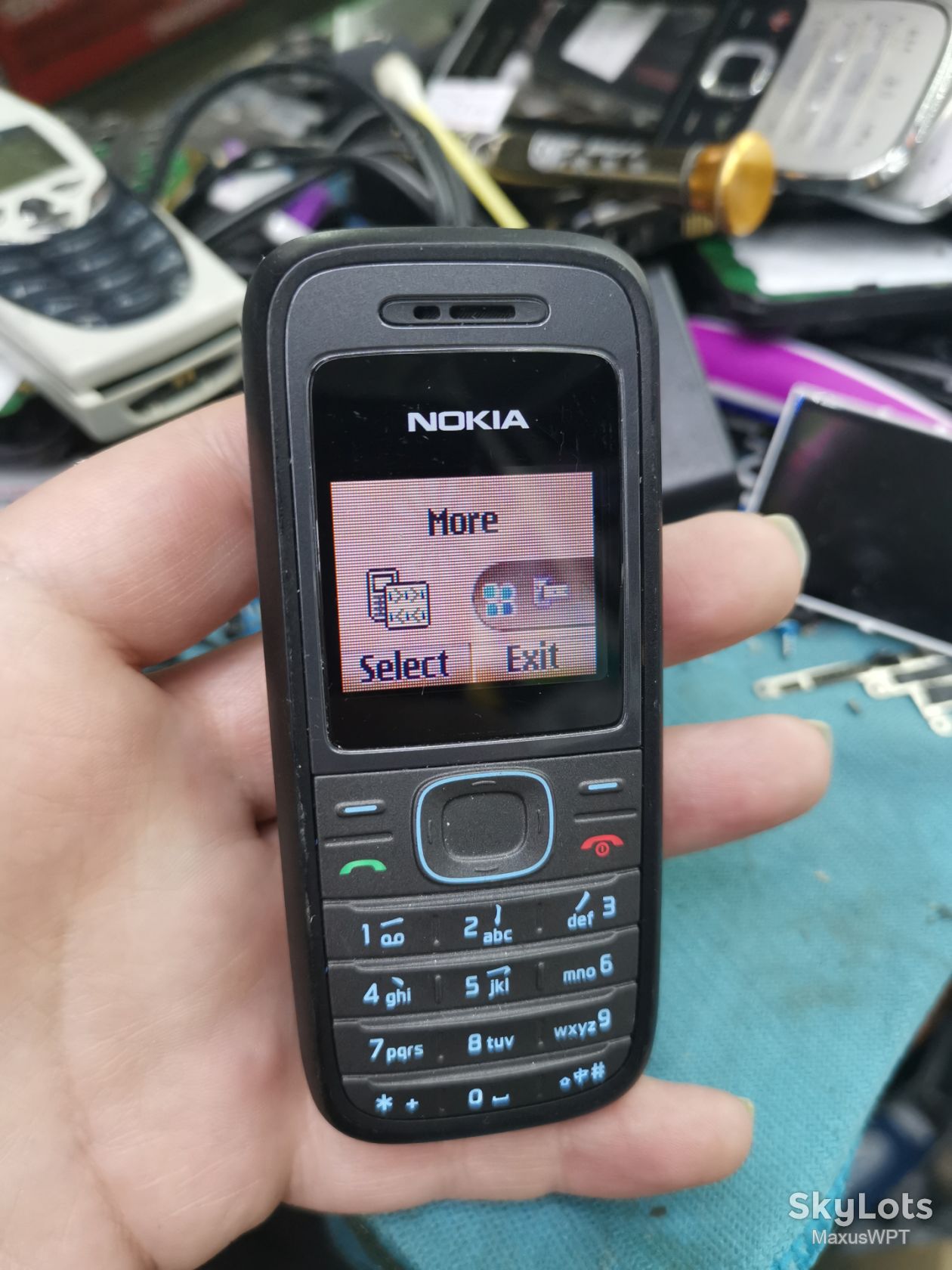 #shop Nokia 1208 gray 3180/2 - фото фото фото 0
