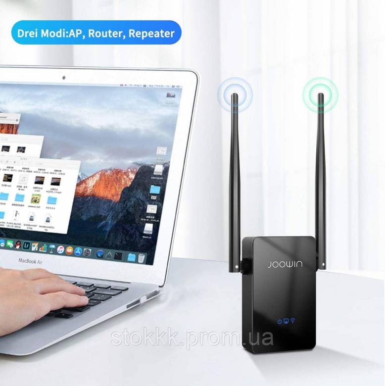 Ретранслятор повторитель WiFi JOOWIN 300 Мбит/с 2,4 ГГц Усилитель WiFi Б/У - фото фото фото 1