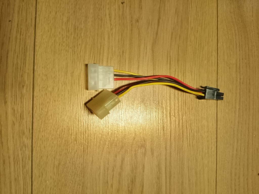 Кабель живлення Video power 6pin to 2molex - фото фото фото 2