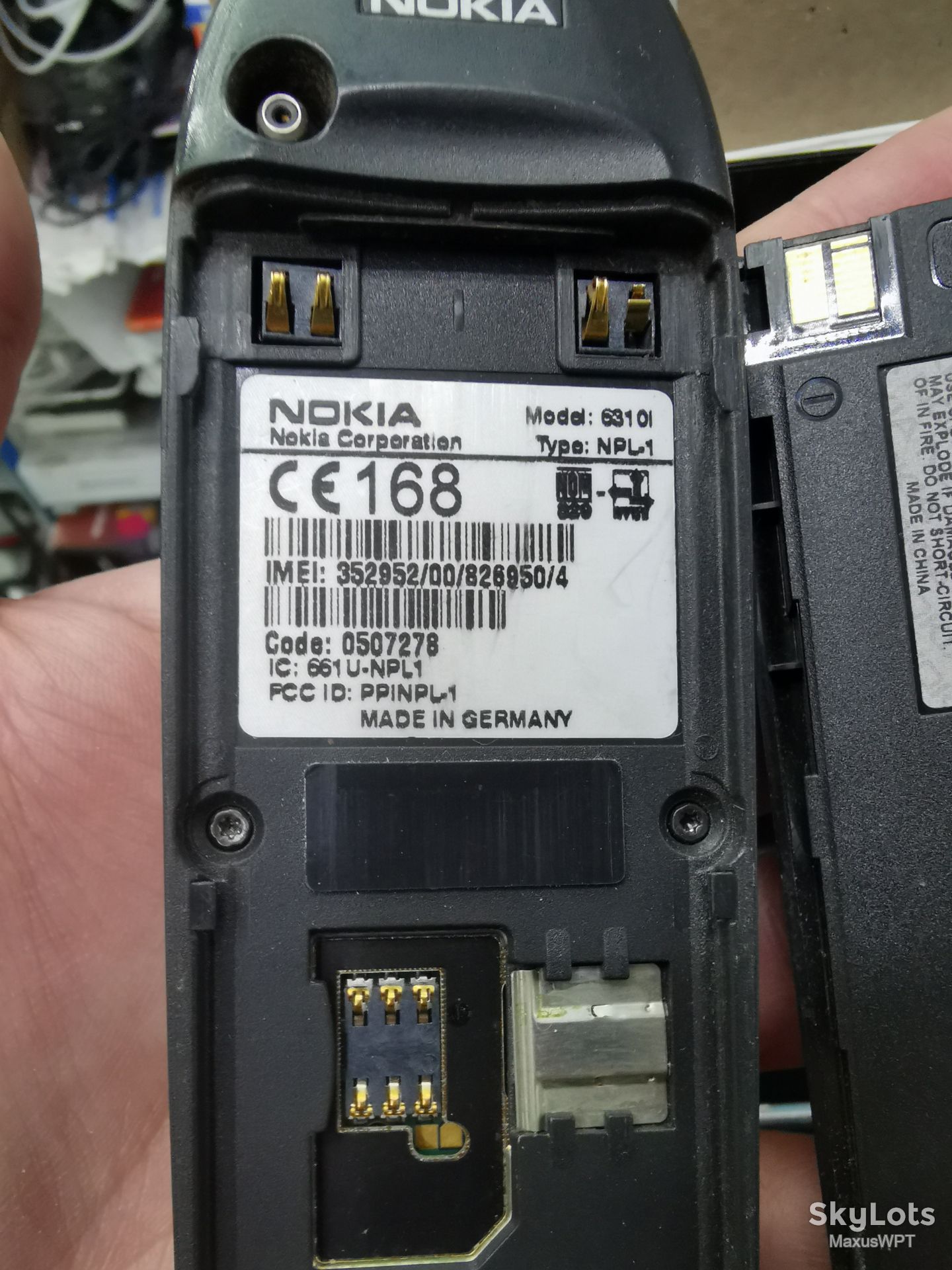 #shop Nokia 6310i gold original - фото фото фото 5