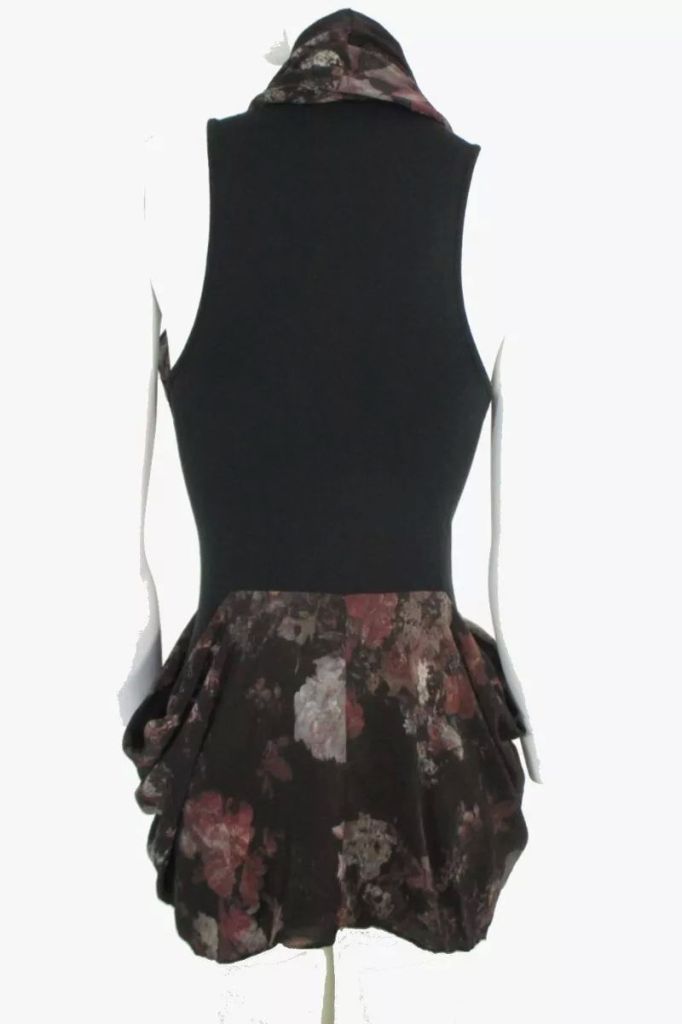 Топ шелк-лиоцелл Allsaints Irrochka night floral top 44р - фото фото фото 2