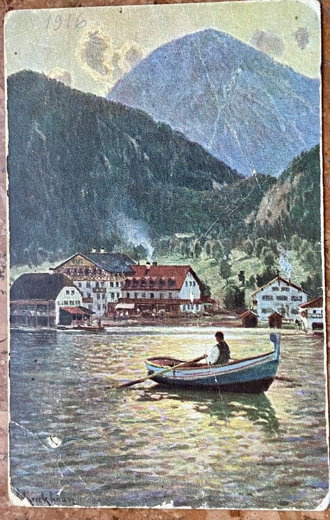 Стара листівка 1916 р. - фото фото фото 0